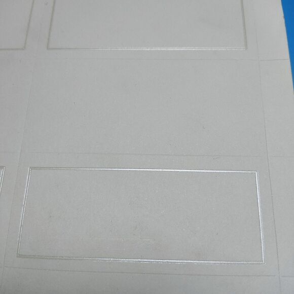 DIY Place Cards White & Silver Gartner Studios Party Wedding Shower 12 Sheets - Picture 2 of 6